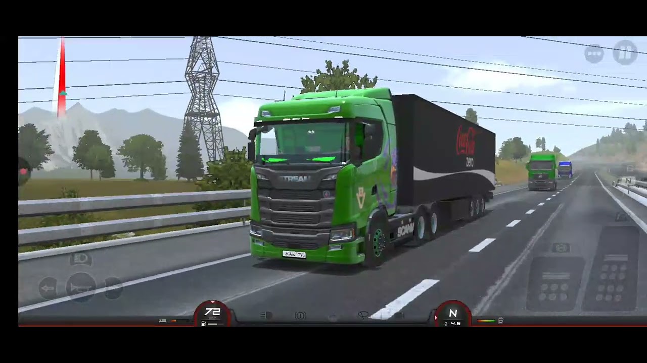 Truckres of Europa 3 scania S verde