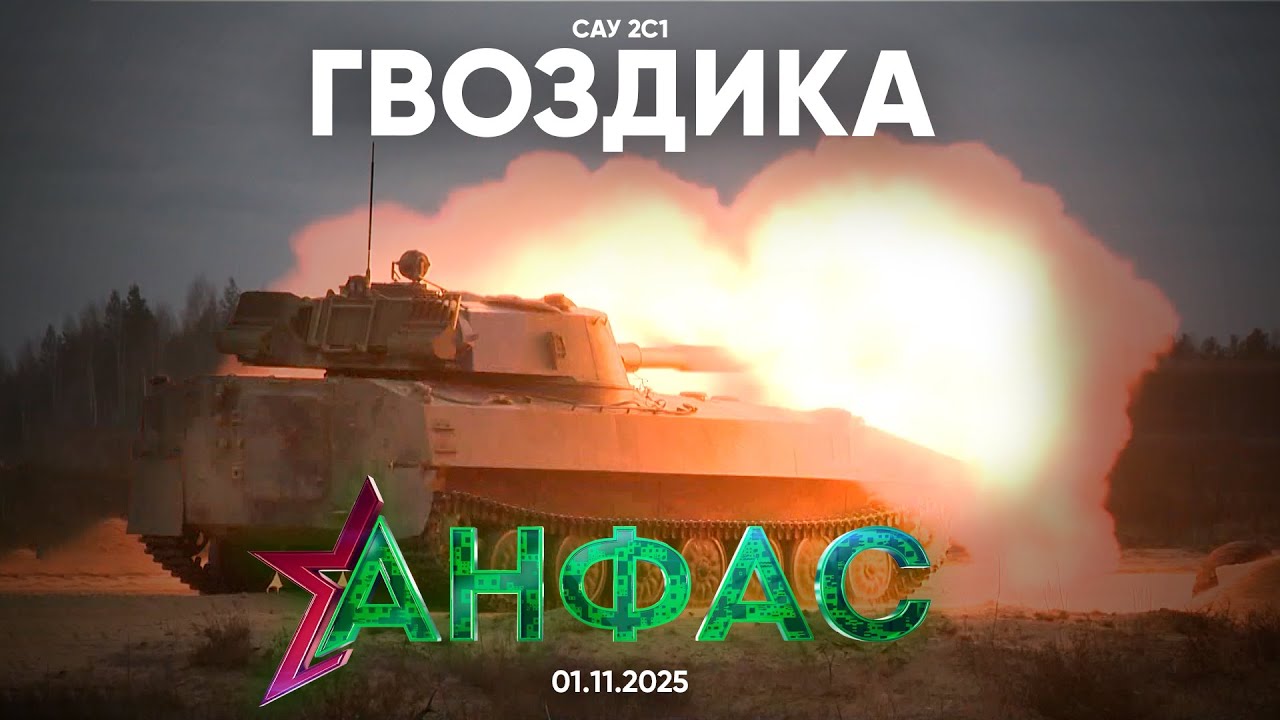 САУ 2С1 «Гвоздика» // Анфас 01.11.2025