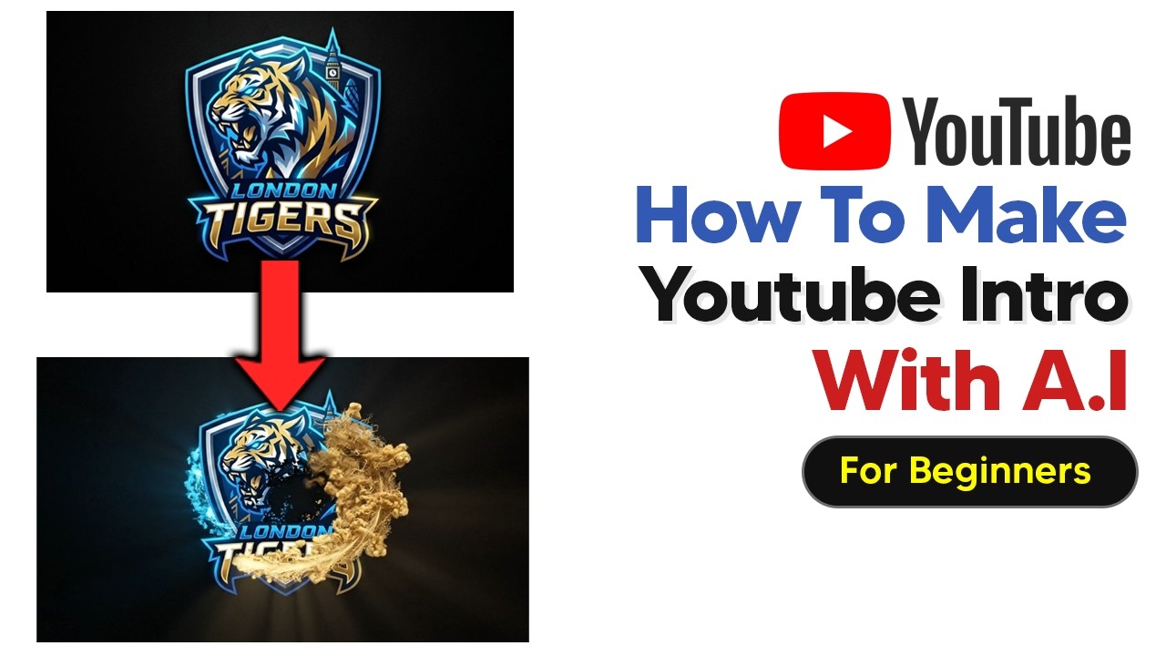 Как сделать вступление для видео на YouTube (анимация)