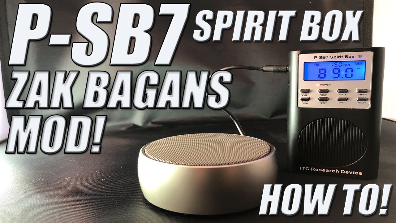 Я получил коробку с P-SB7 Spirit! Зак Баганс и инструкция по модификации!