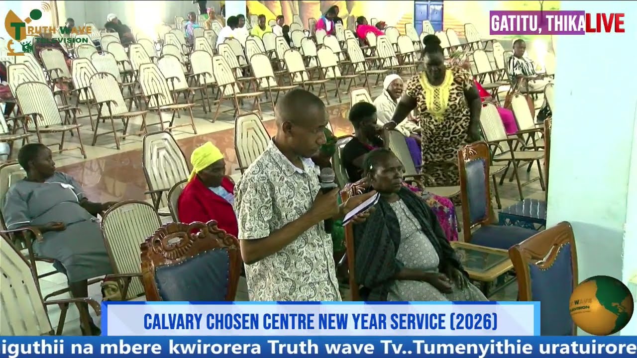 LIVE: CALVARY CHOSEN CENTRE NEW YEAR SERVICE(2026)