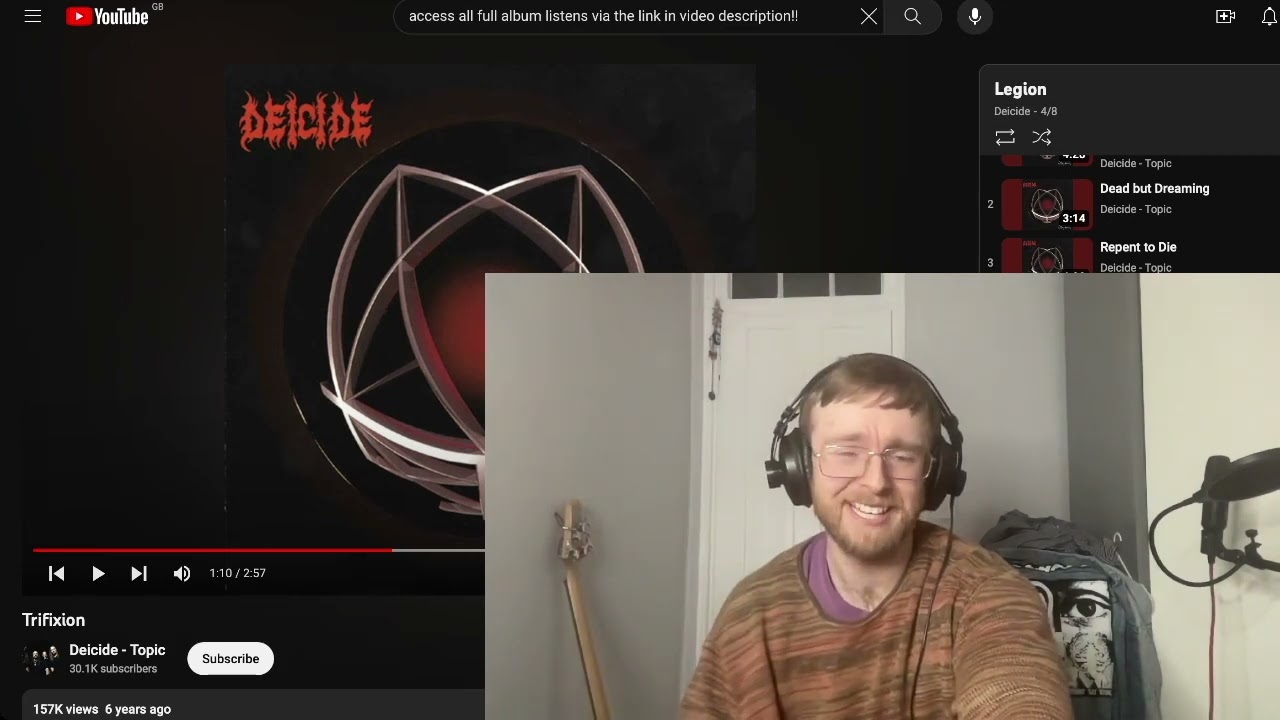 Deicide - Trifixion Reaction & First Time Listen