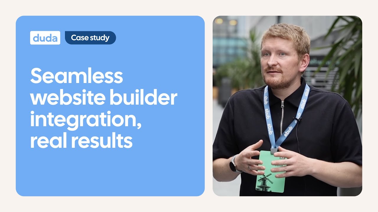 Building eCommerce websites with Duda's white label platform | SaaS Case Study