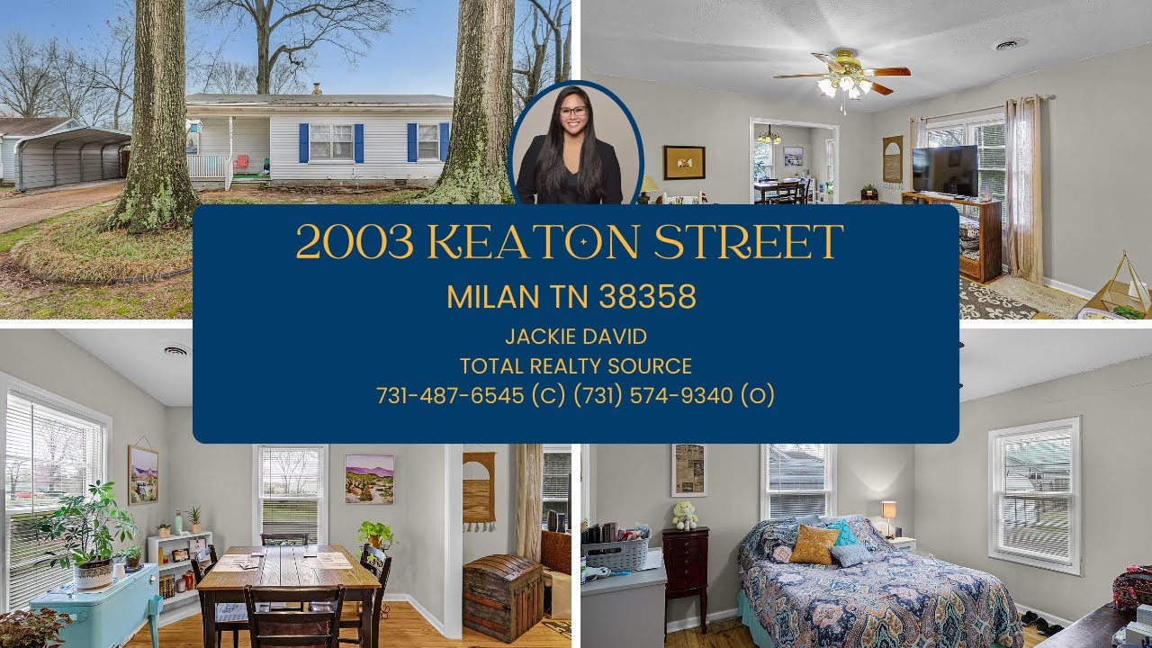 2003 Keaton Street Milan TN 38358 Video Tour