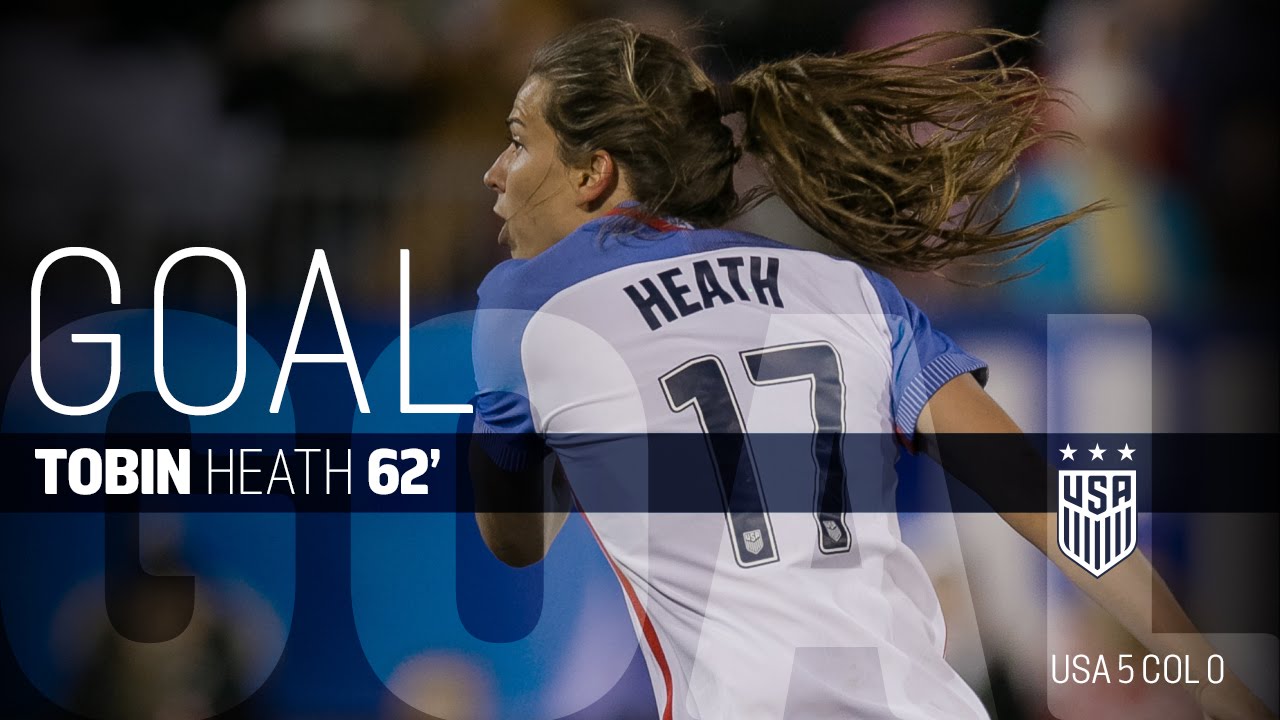 WNT vs. Colombia: Tobin Heath Goal - April 6, 2016