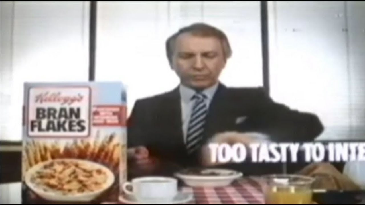 1986 Bran Flakes Cant Interrupt The MD Advert