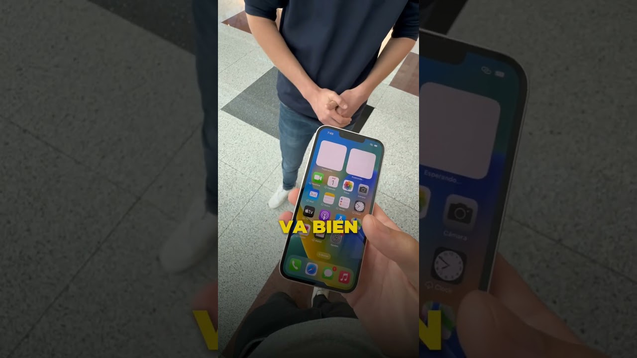 Me intentan estafar con un iphone falso #compraventa #estafa