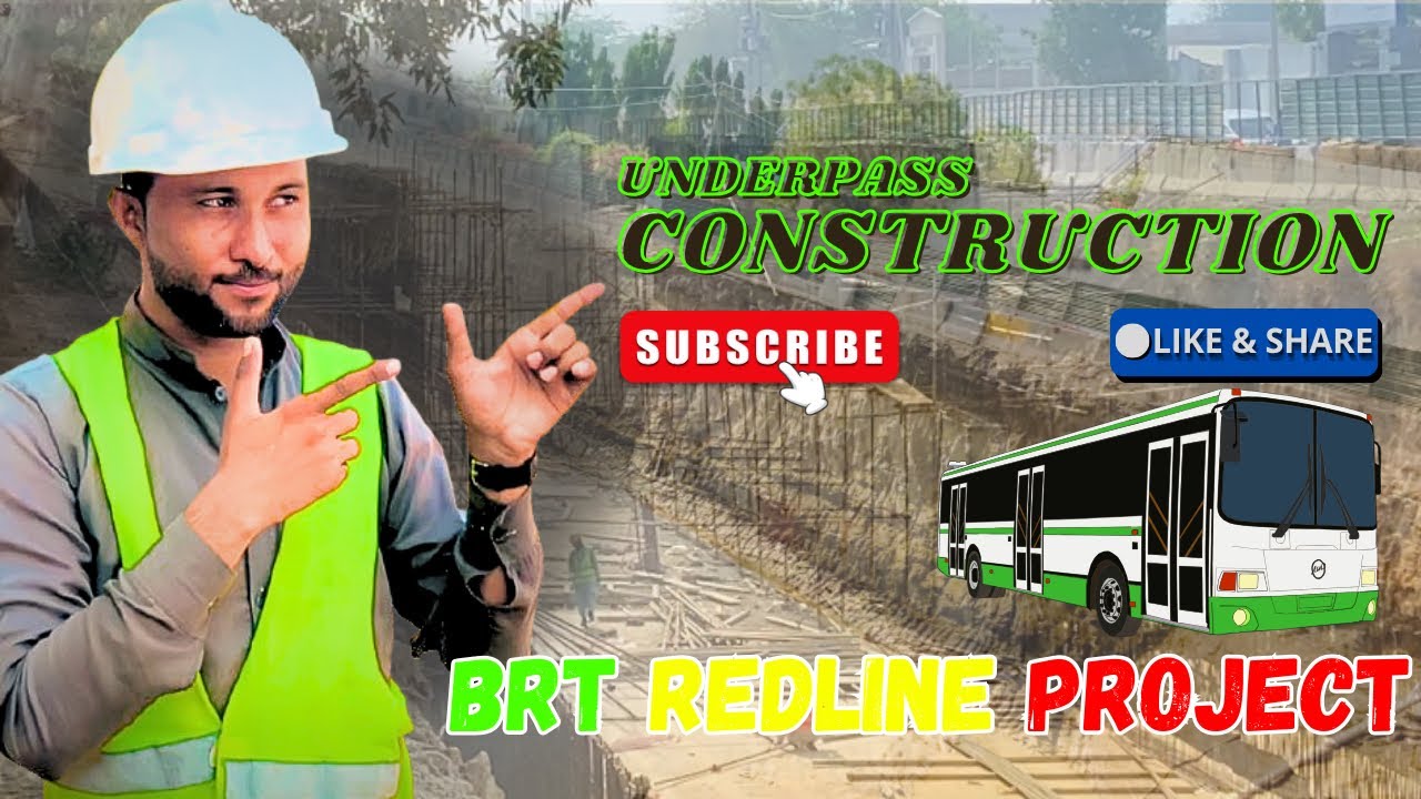 Underpass construction | brt redline project