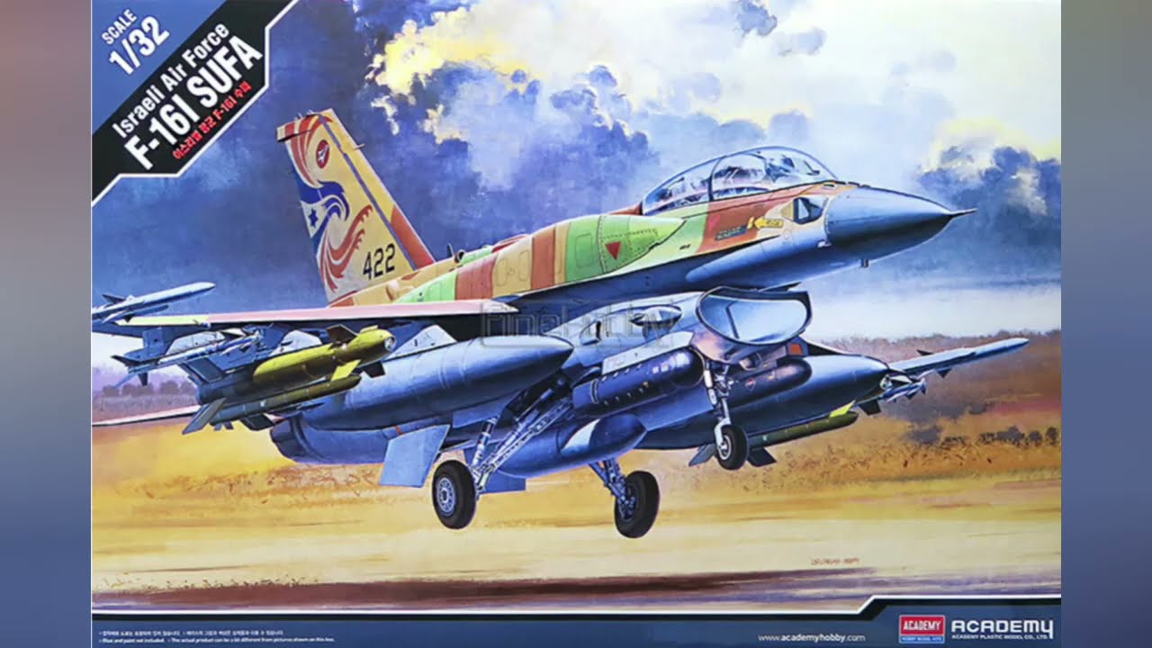 Academy F 16CG/CJ/I Sufa 1/32