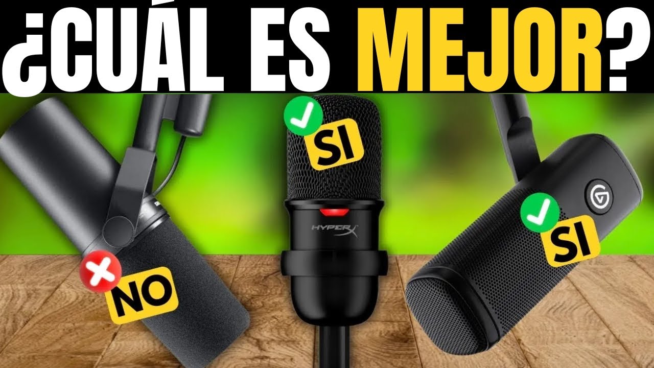 Los Mejores Micrófonos Para Streaming Y Podcast Del 2026 [NO COMPRES UNO SIN VER ESTO]