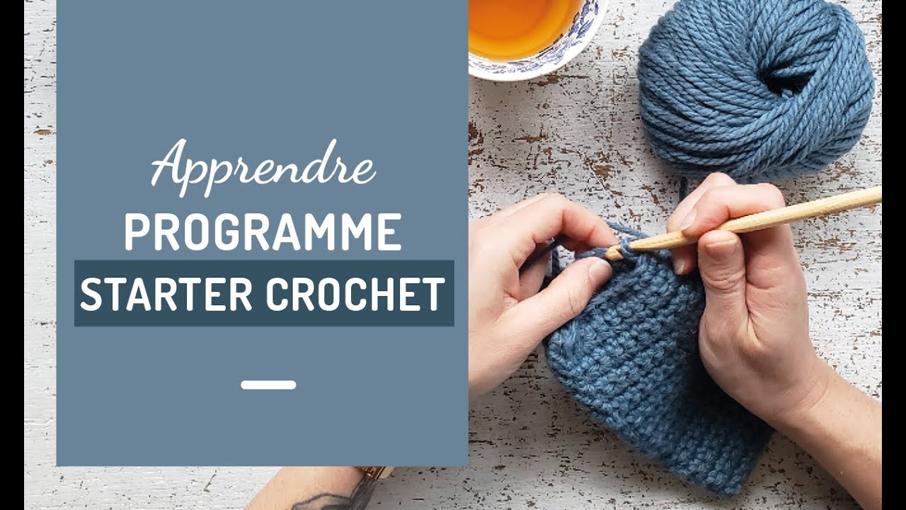 ☀️ Zoom 1er rang maille serr&eacute;e - Tutoriel - Crochet