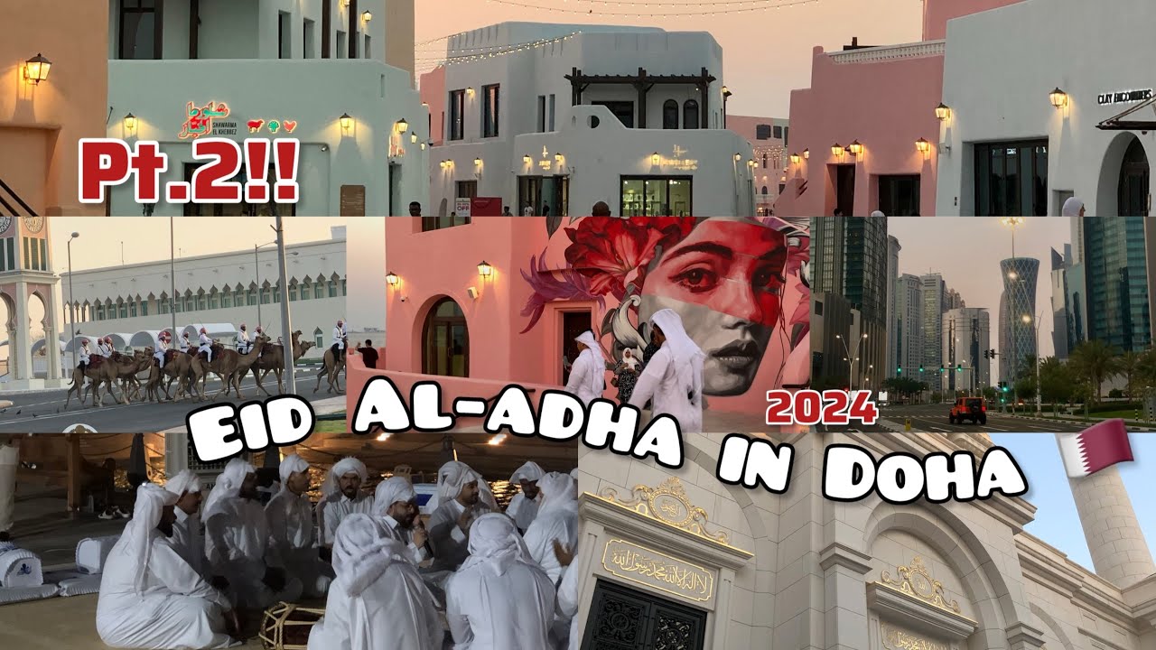 #vlog 3 | how we spend Eid in qatar 🇶🇦❣️عيّدنا الأضحى في قطر لأول مرة