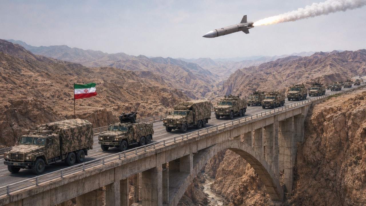US Military STROKE Key Iranian Bridge Cutting Off Tehran's Supply Route In Major Missile Blow!