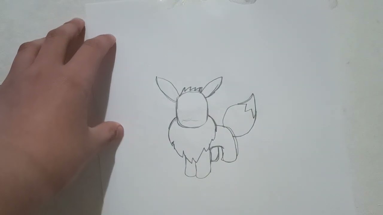 How to draw evee.