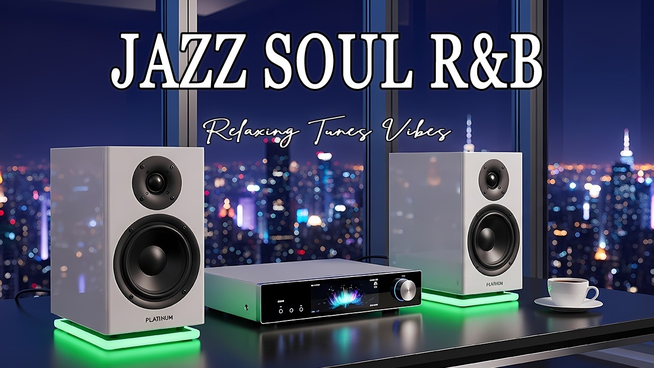 Nightscape Sound 🌙 Relaxing Smooth Jazz & Soulful Rhythms for Late-Night Vibes & Calm Energy 🎧