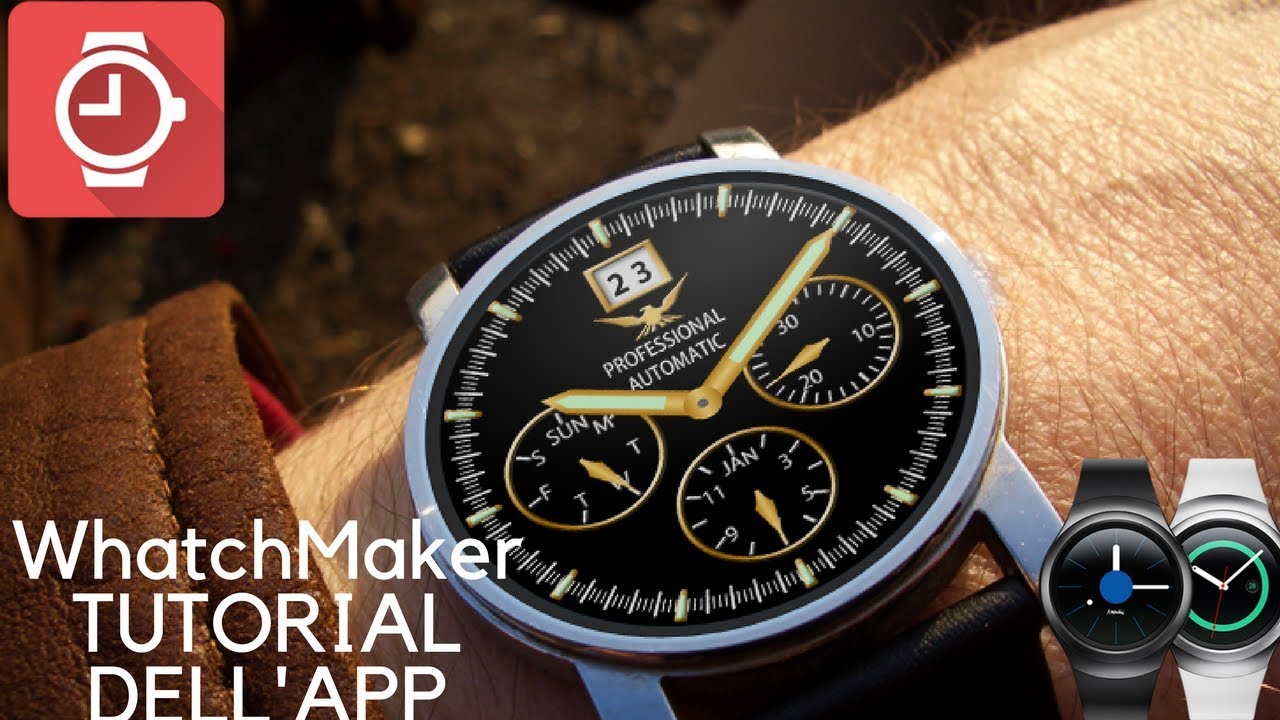 WatchMaker tutorial dell'app