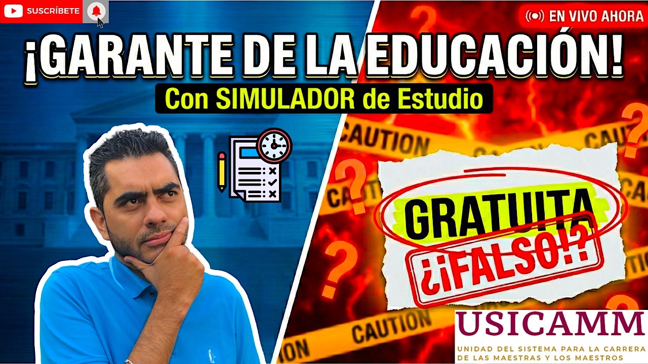 ¡ASEGURA TU PLAZA! 🎯 Claves del Art. 3º y 4º que USICAMM SIEMPRE Pregunta (Resumen Épico) SIMULADOR