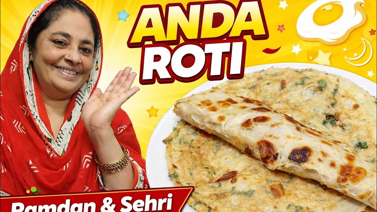 Anda Roti iftar aur sehri ke liye