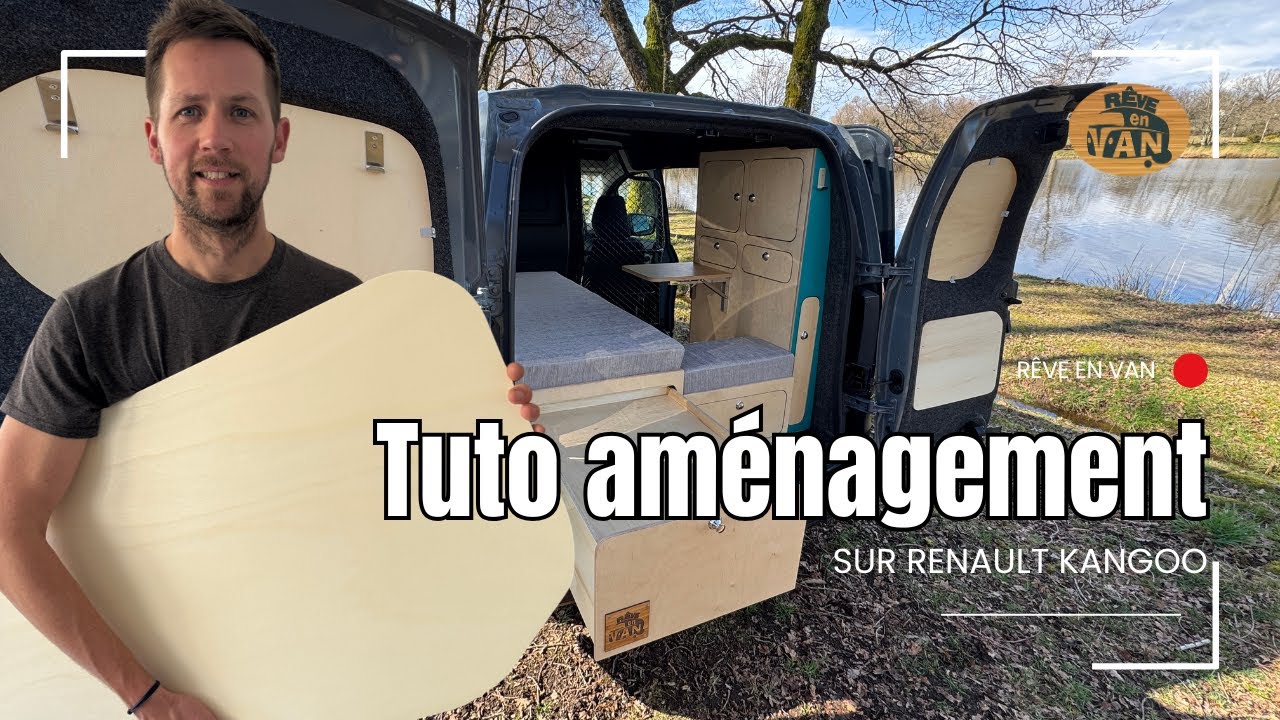 Aménager un Renault Kangoo en minivan !!! On vous partage nos astuces avec un tuto !