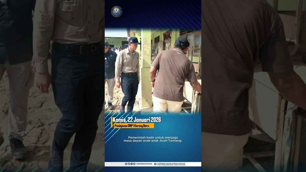 Rekap Sepekan Kinerja Menko AHY 19-25 Januari 2026