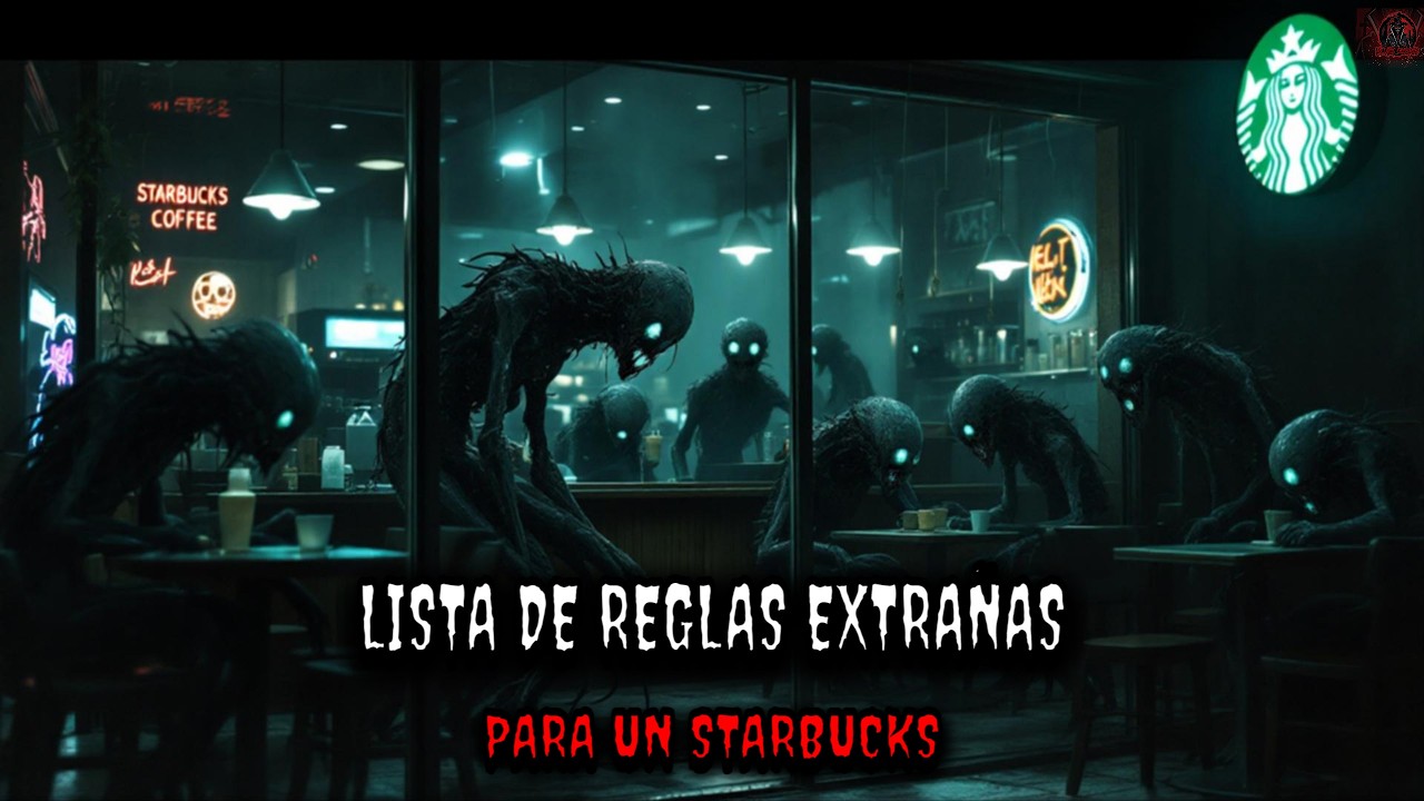 El turno nocturno en STARBUCKS venia con una lista de REGLAS EXTRAÑAS