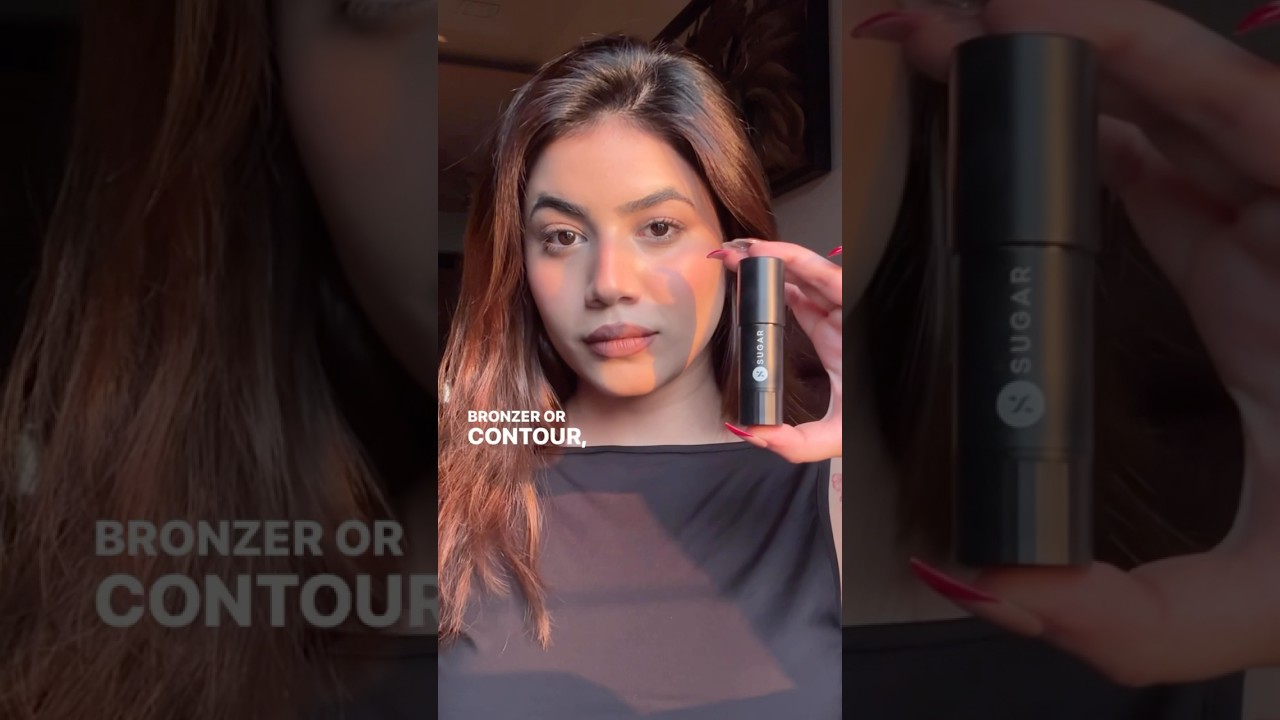 Contour Vs Bronzer | #shorts | SUGAR Cosmetics⁩
