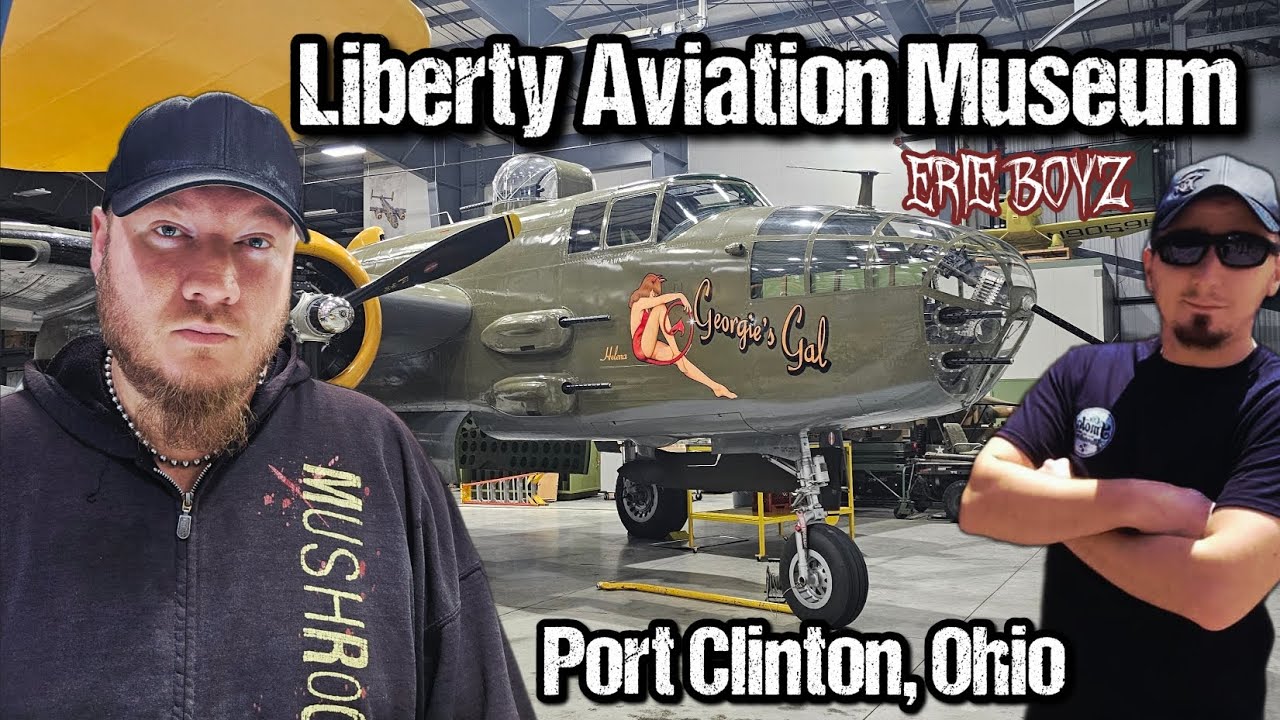 History* Liberty Aviation Museum in Port Clinton, Ohio #museum #aviation #ohiohistory #airforce #fyp