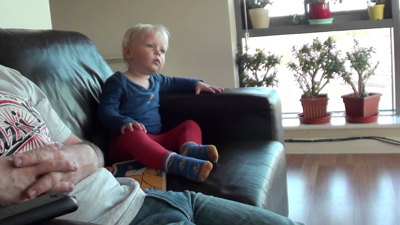 Simon falls asleep while watching tv