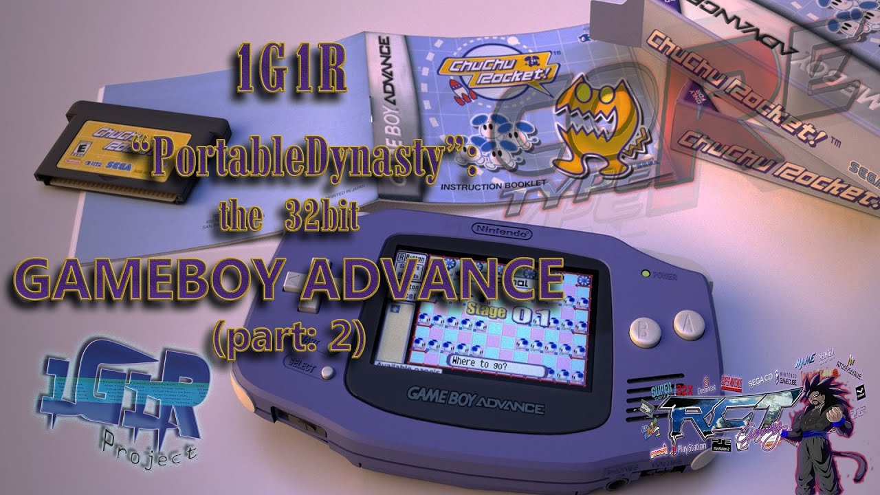 Portable Dynasty Part 2: Nintendo GameBoy Advance (1g1r CORE TYPE R packs)
