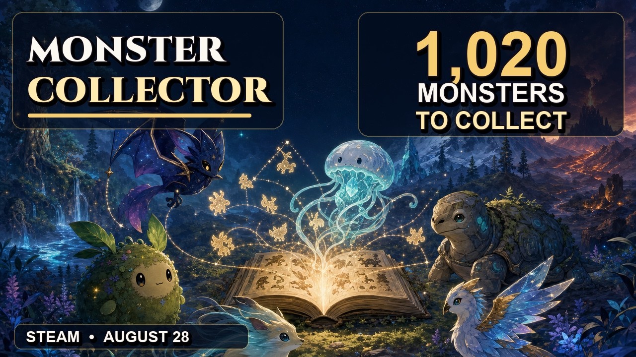 Monster Collector - Official Gameplay Trailer | 1,020 Monsters to Collect