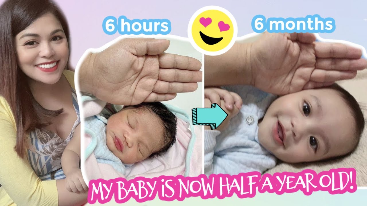 OUR BABY NOAH IS NOW HALF A YEAR OLD! ⎮ Rhon & Pinchy Family