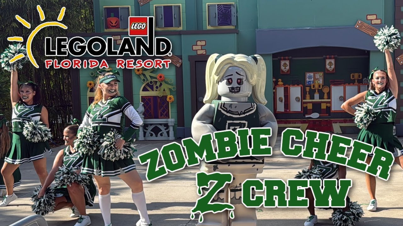 Команда Zombie Cheer Crew – Brick-or-Treat 2025 | LEGOLAND Florida