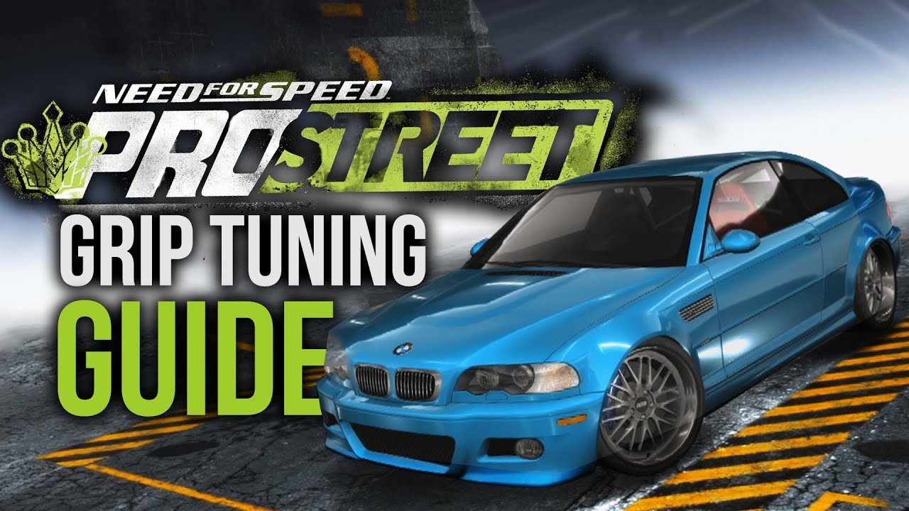 РУКОВОДСТВО ПО НАСТРОЙКЕ СЦЕПЛЕНИЯ NFS PRO STREET GRIPP (знаю, что опоздал на 14 лет)