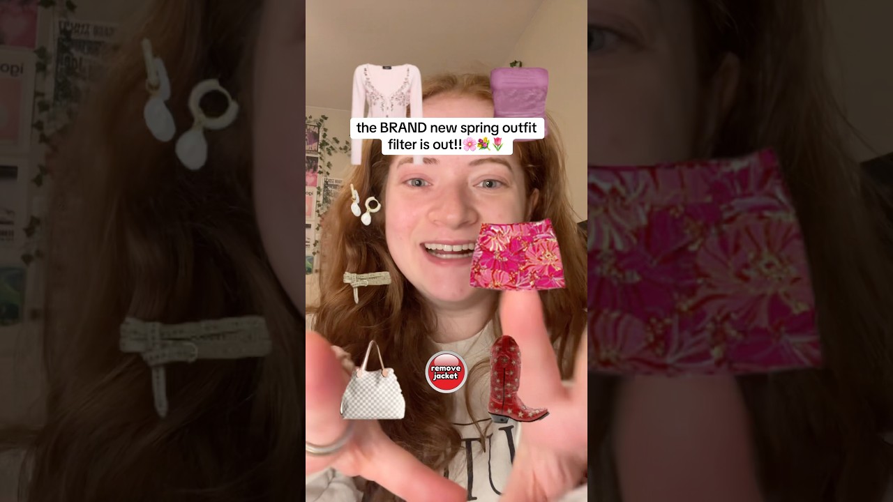 BRAND NEW OUTFIT FILTER ⁉️😱💕🌸 #springoutfit #spring #outfitfilter #outfit #fashion #clothing