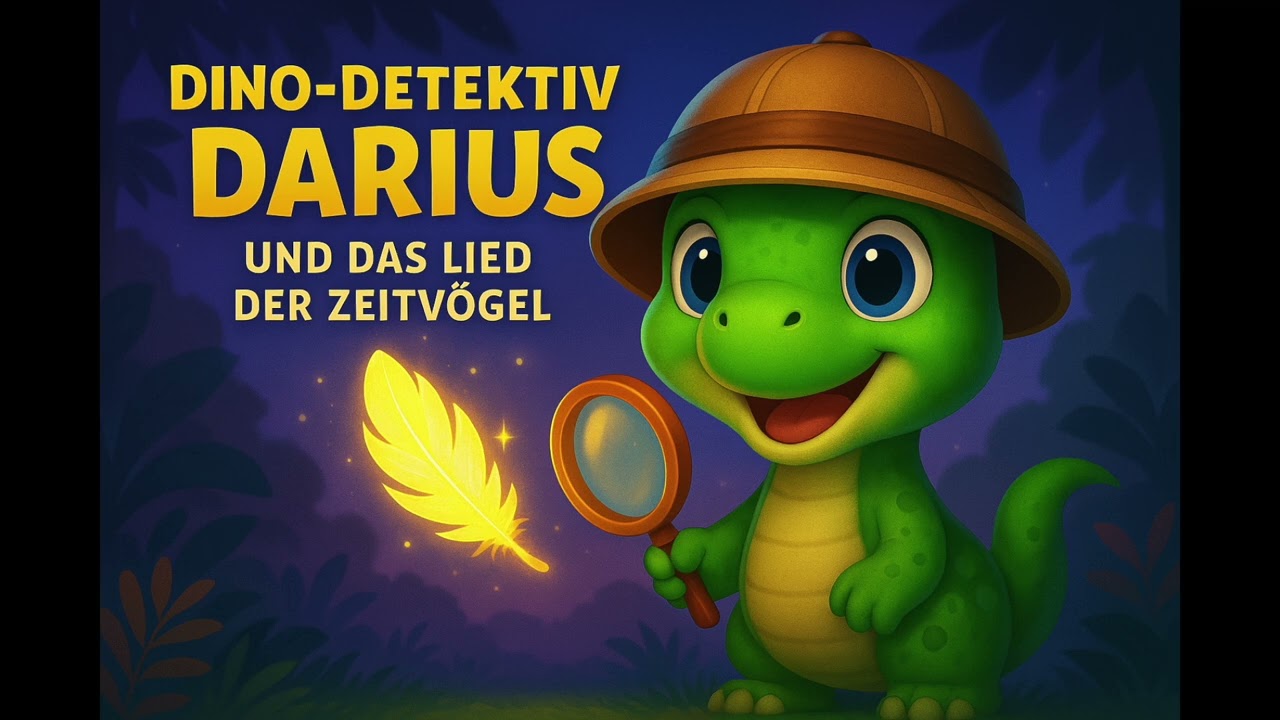 🕊️⏳ Dino-Detektiv Darius und das Lied der Zeitvögel | Dino Abenteuer Hörbuch mit Darius 🦖