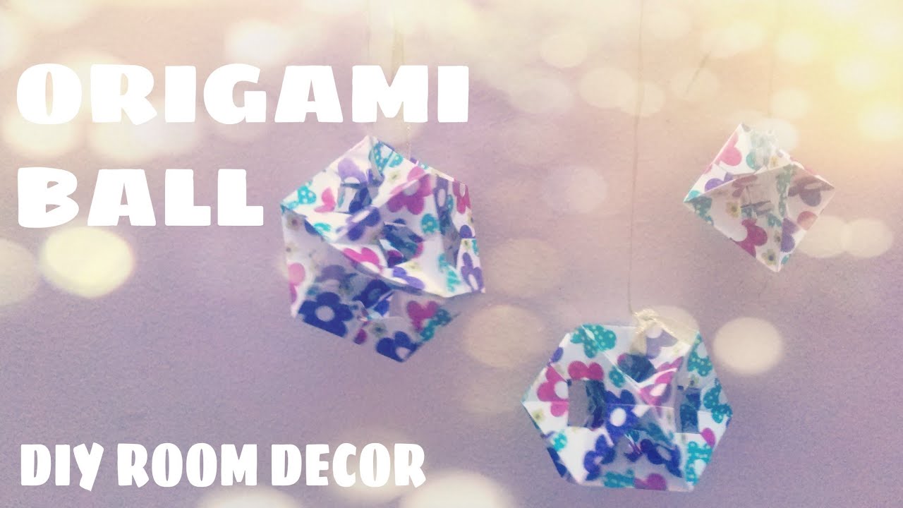 Origami Ball - Kusudama - Origami Easy