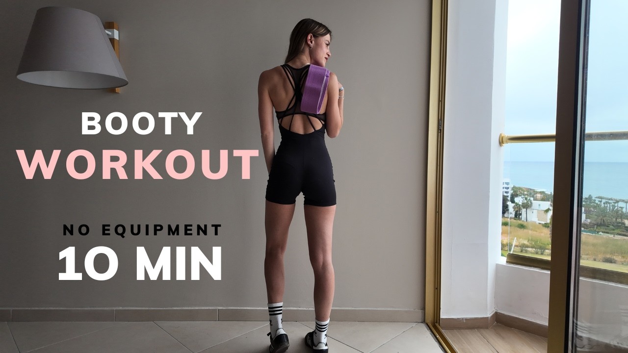 10-Minute Intense Booty Band Workout! 🍑