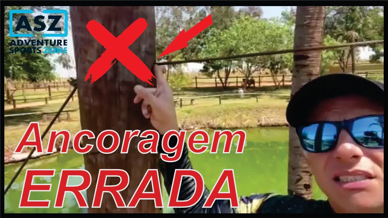 Não Faça Isso em Suas Tirolesas !!