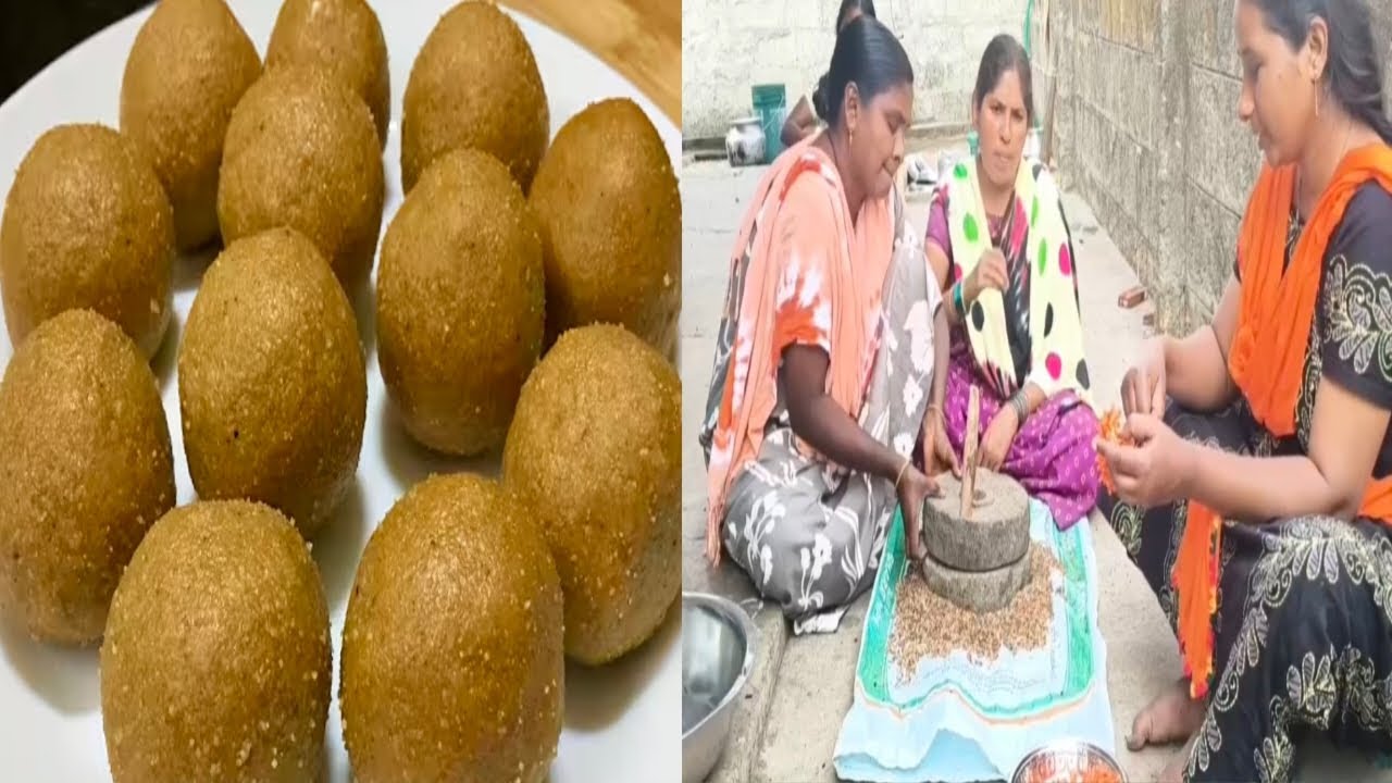 ఎంత రుచికరమైన పాతకాల పద్ధతిలో మినప సున్నుండలు ఇలా చేశాను