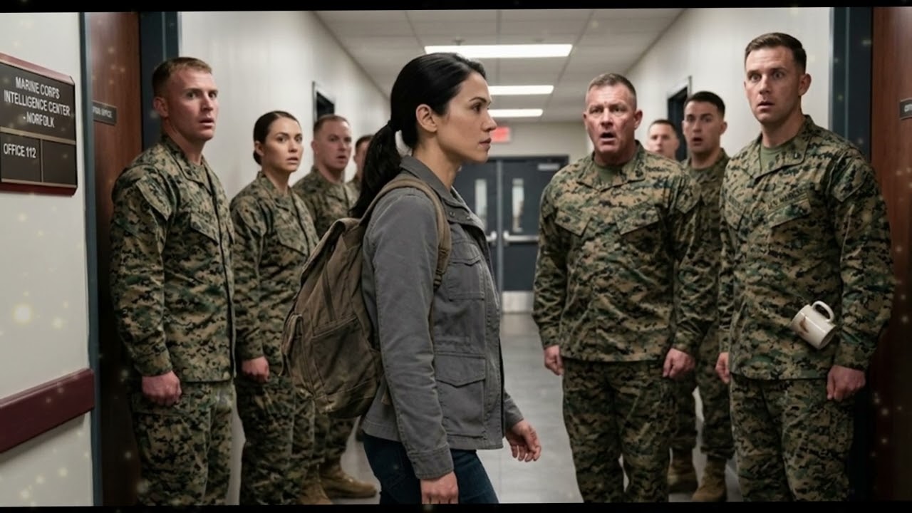 No ID. No Record. No Past. Yet Every Marine Snapped to Attention When The Woman Walked In