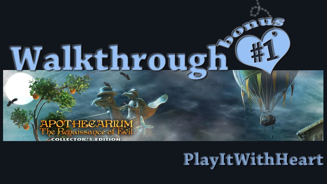 Apothecarium   The Renaissance of Evil &hearts; Walkthrough BONUS PART 1