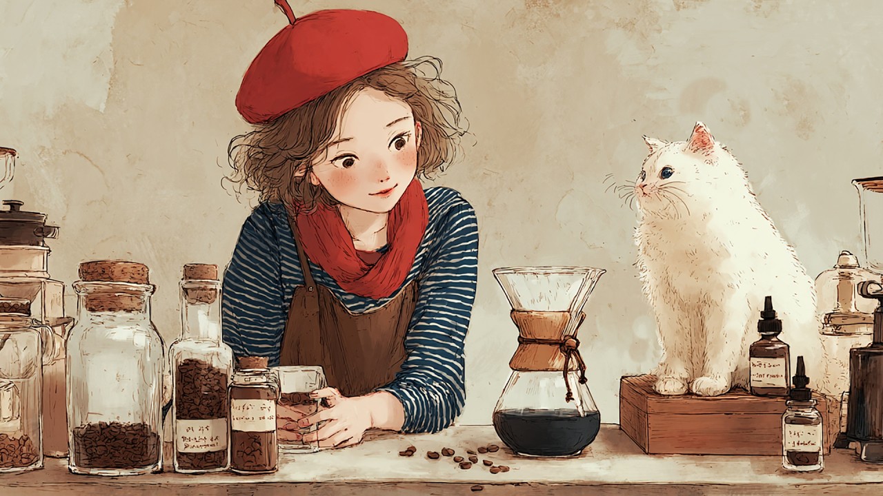 Музыка для кафе ☕ Винтажный парижский джаз | Уютная музыка кофейни для учебы и работы