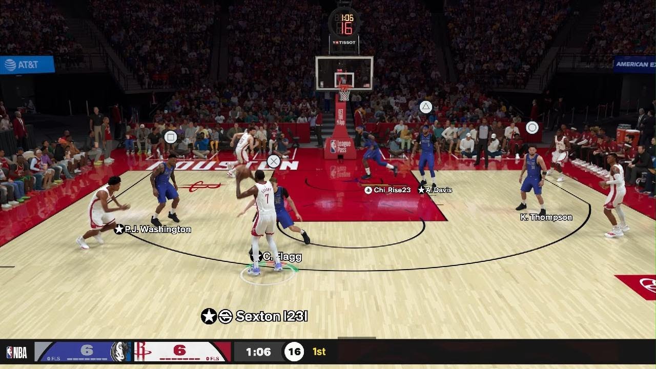 NBA 2K26 Mavs VS Rockets #nba2k26 #nba #nba2k26gameplay 
