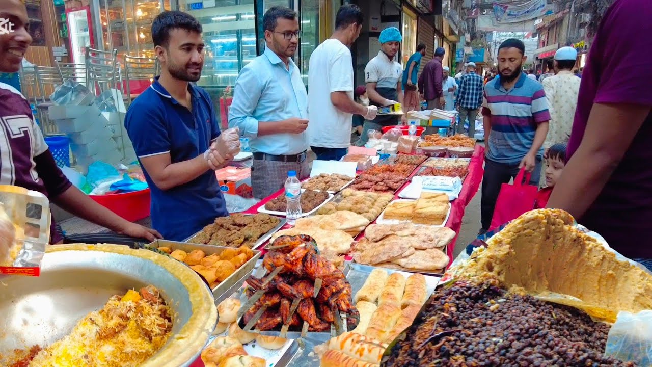 TOP RAMADAN STREET FOOD IN BANGLADESH |BEST RAMADAN IFTAR FOOD WALKING TOUR 4K VIDEO|
