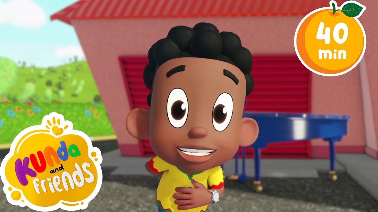 Music Song🎶, Colour Song🌈, Ubuntu Song🤗+ MORE Fun Nursery Rhymes with Kunda & Friends!