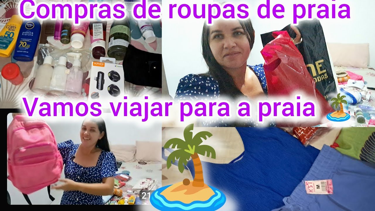 VAMOS VIAJAR PARA A PRAIA 🏝