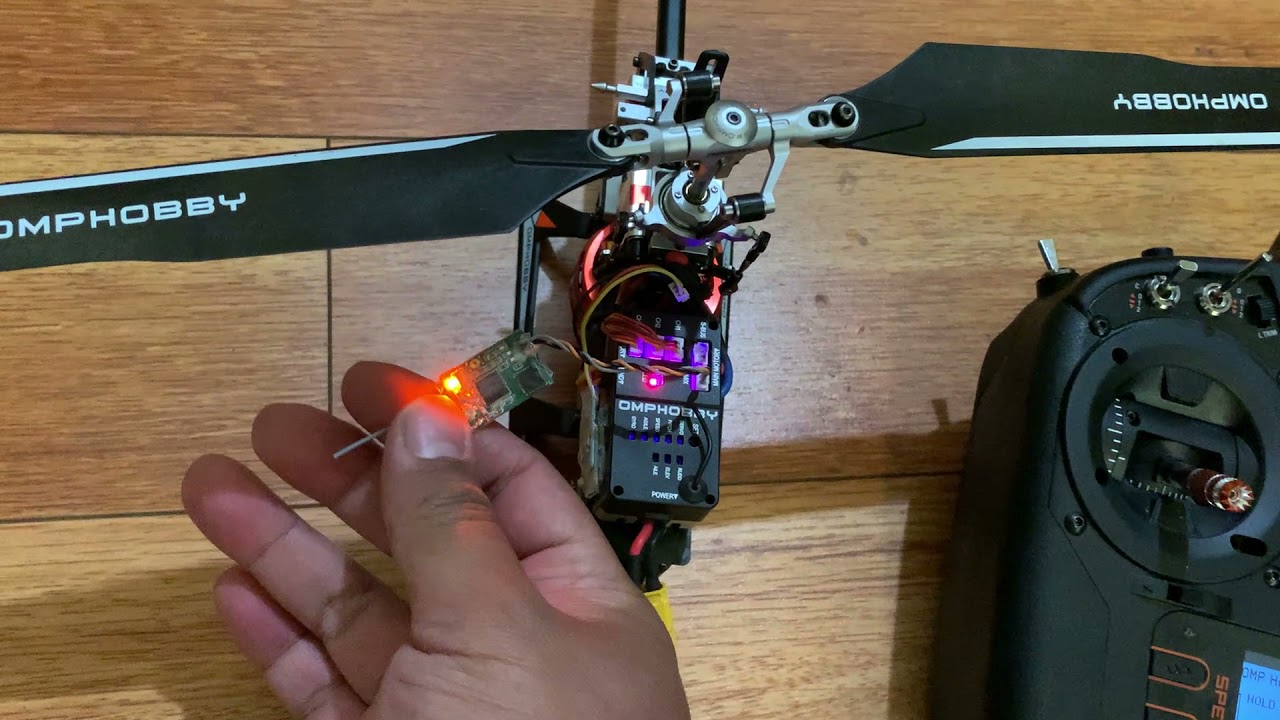 Omphobby M1 & M2, Futaba & Spektrum Radio Setup, Normal, Stabilization/Attitude, Rescue Mode
