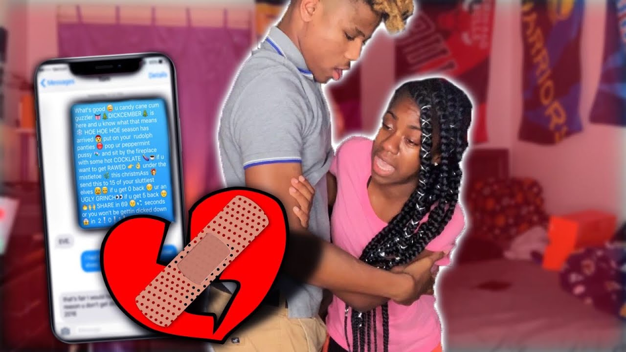 I GOT CAUGHT TEXTING ANOTHER GIRL!!! (EMOTIONAL) 😢