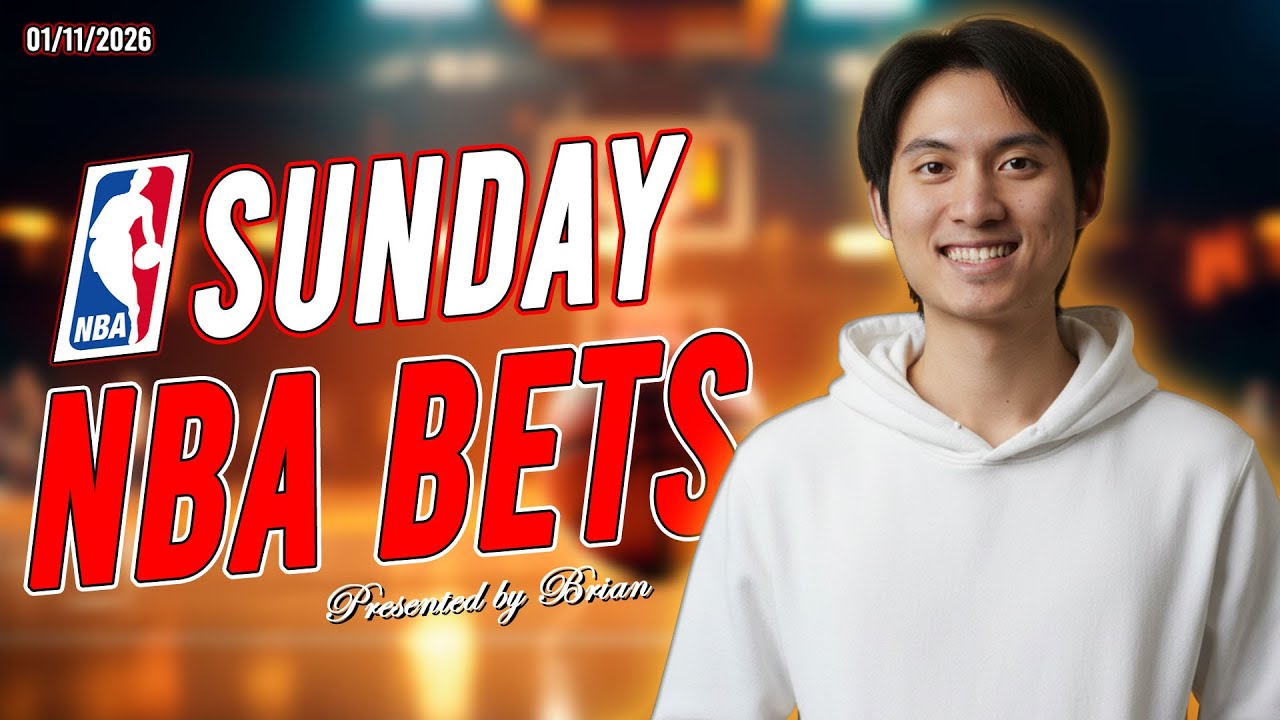(4-2 RUN!🔥) NBA PICKS TODAY | SUNDAY | 01/11/26 | FREE NBA Best Bets, Player Props, & Predictions