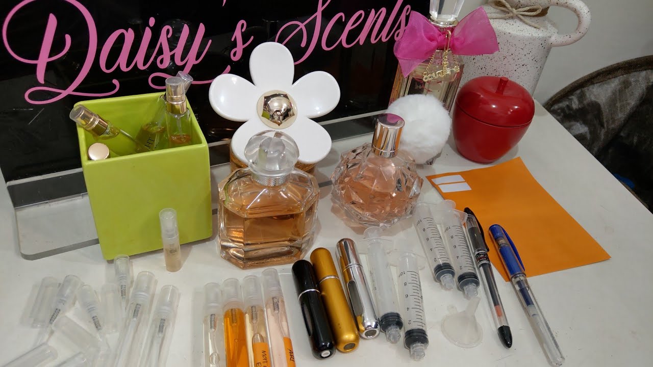How I DECANT my perfumes?